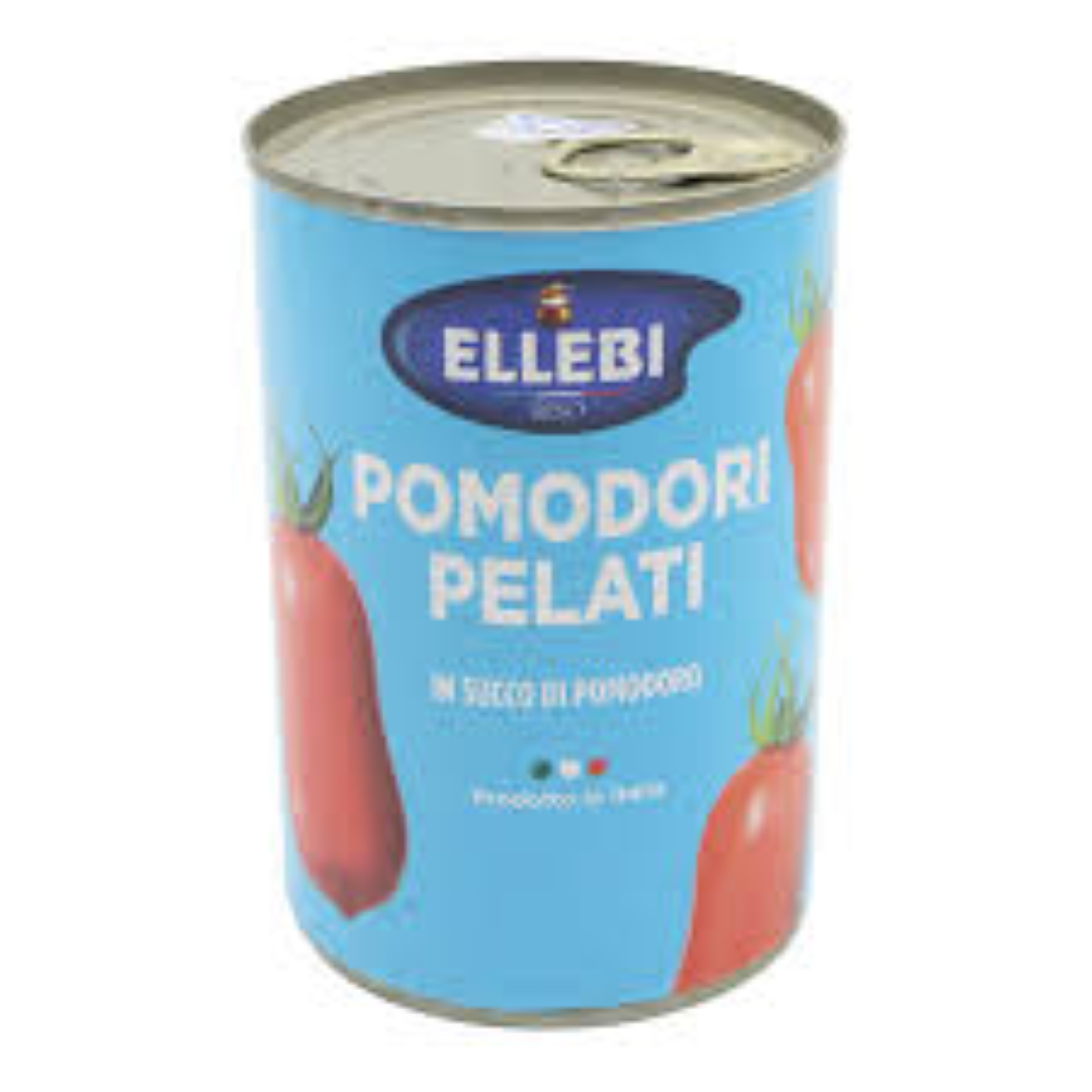 ELLEBI WHOLE PEELED TOMATOES 400G